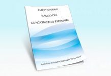 CUESTIONARIO BÁSICO Cuestionario básico del conocimiento espiritual