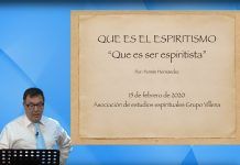 CONFERENCIA: ¿QUÉ ES EL ESPIRITISMO? Conferencia: ¿Qué es el espiritismo?