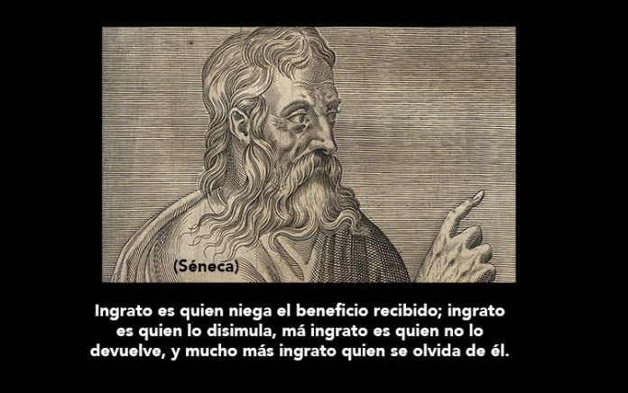 ¿En que consiste la ingratitud?
