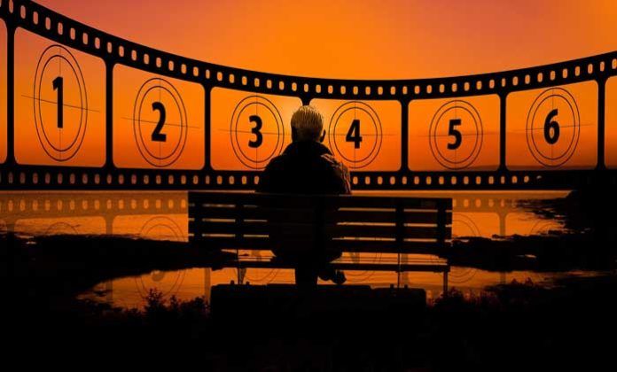 El proyector de cine y la estación de tren